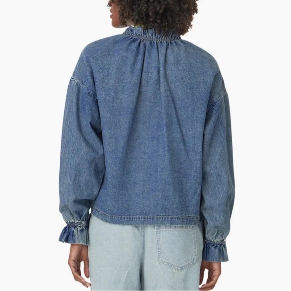 XiRENA Blue Button Down Shirt - Picture 3 of 10